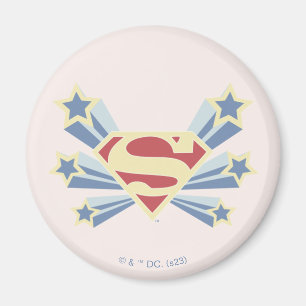 Supergirl Stars S-Shield Magnet