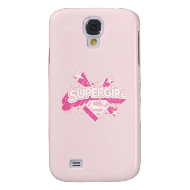 Supergirl Stars und Logos Case-Mate Samsung Galaxy Hülle (Rückseite)