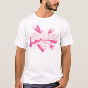 Supergirl Stars und Logos T-Shirt