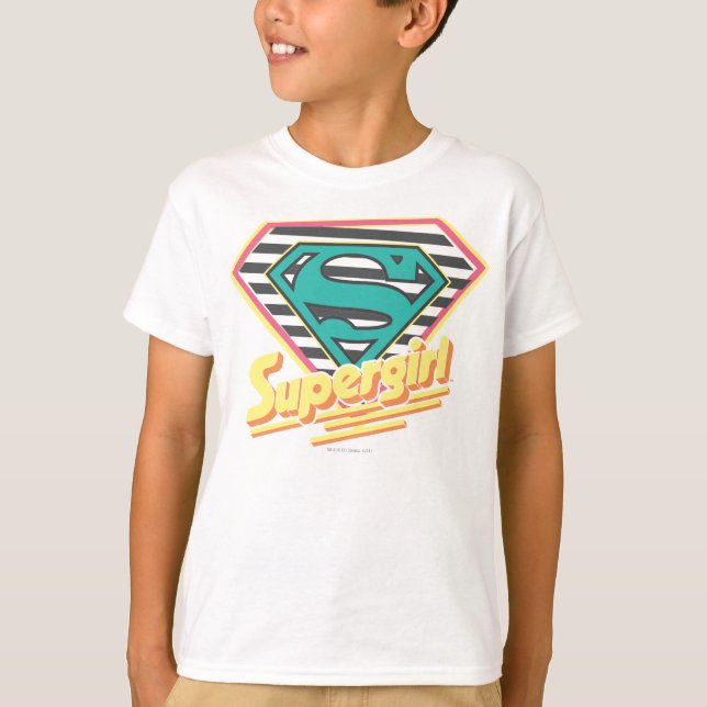 Supergirl Strip Logo T-Shirt (Vorderseite)