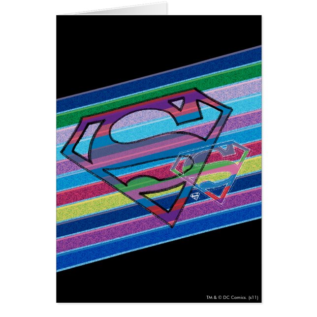 Supergirl Strip Rainbow-Logo (Vorne)