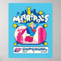 Supergirl Super Pop Frau von Morgen