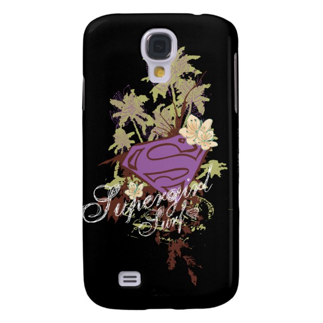 Supergirl Surf Case-Mate Samsung Galaxy Hülle (Rückseite)