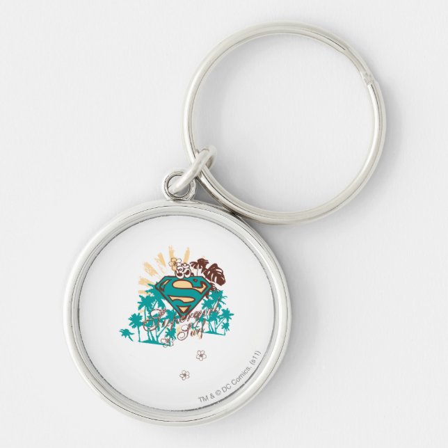 Supergirl Surf Schlüsselanhänger (Vorne)