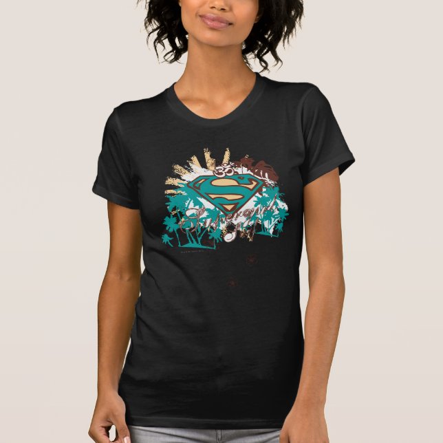 Supergirl Surf T-Shirt (Vorderseite)