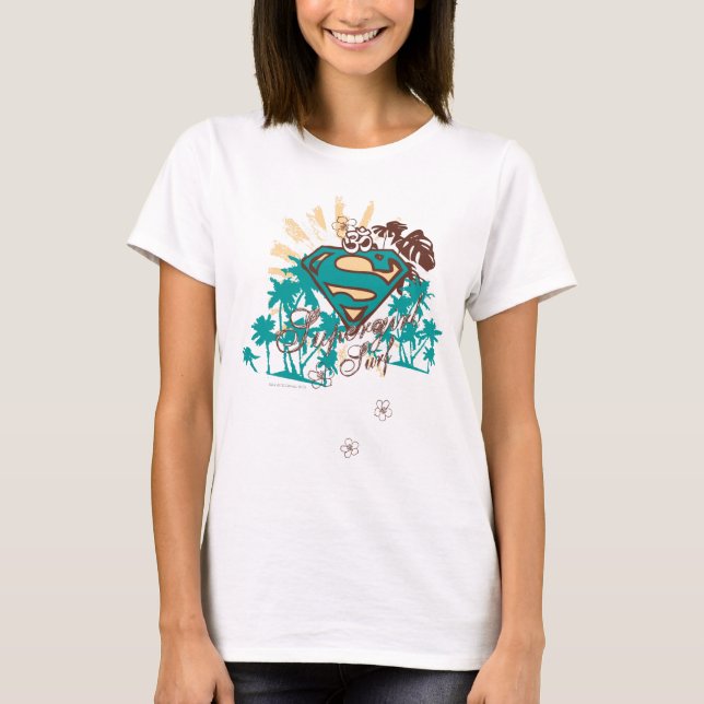 Supergirl Surf T-Shirt (Vorderseite)