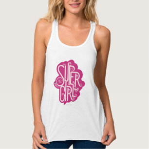 Supergirl Swirl 1 Tank Top