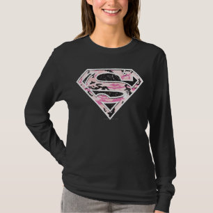 Supergirl Tarnungs-Logo T-Shirt
