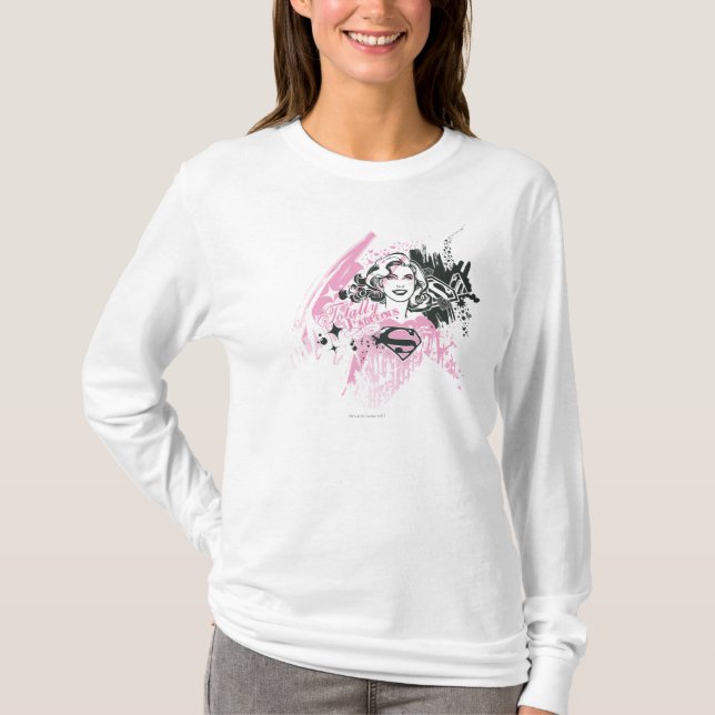 Supergirl Totally Fabulous T-Shirt (Vorderseite)