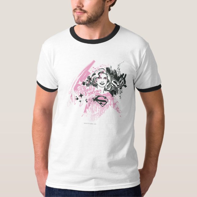 Supergirl Totally Fabulous T-Shirt (Vorderseite)