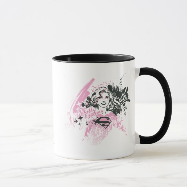 Supergirl Totally Fabulous Tasse (Rechts)