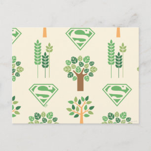 Supergirl Trees Postkarte