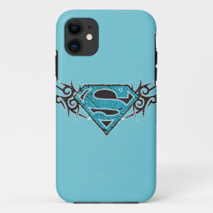 Supergirl Tribal Pattern Logo iPhone 11 Hülle