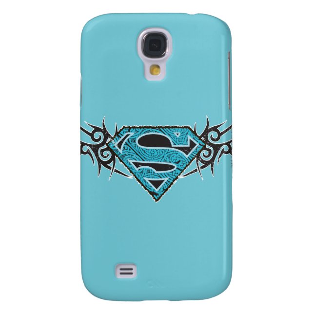 Supergirl Tribal Pattern Logo Case-Mate Samsung Galaxy Hülle (Rückseite)