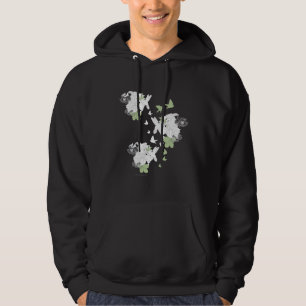 Supergirl Vögel und Federn Hoodie