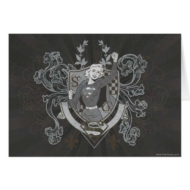 Supergirl-Wappen (Vorderseite (Horizontal))