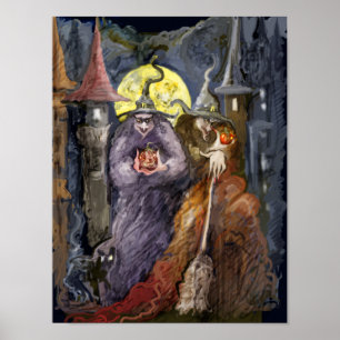 * Superhalloween witchs * Poster