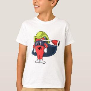 Superheld als Feuerwehrmann T-Shirt