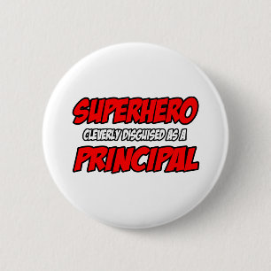 Superheld Button
