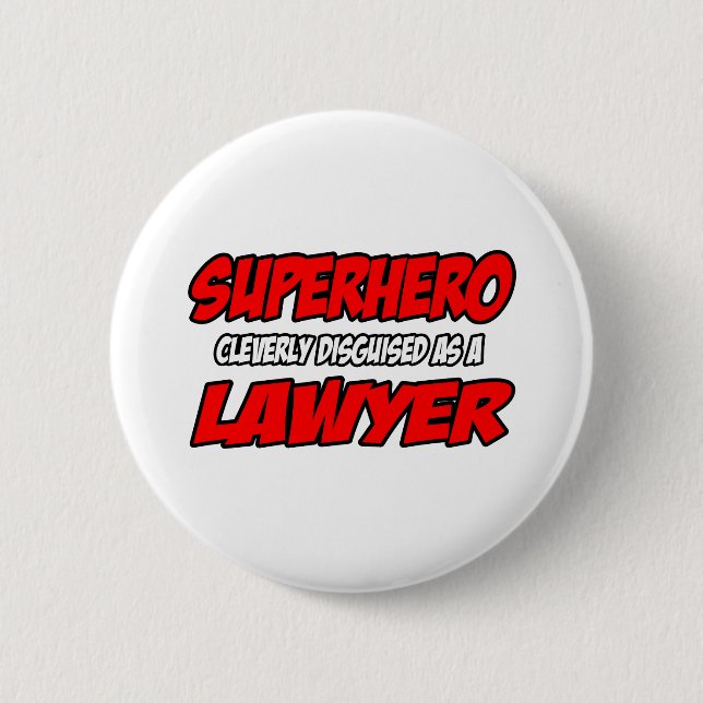 Superheld Button (Vorderseite)