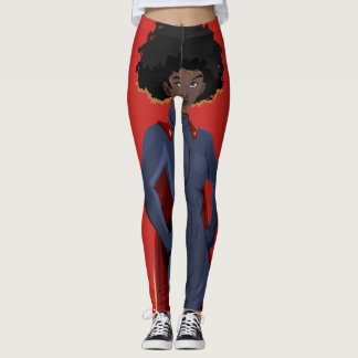 Superheld-Dame Leggings
