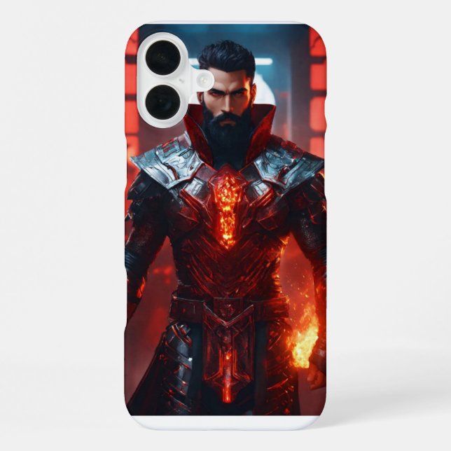 "Superheld des Lichts: iPhone-Hülle" iPhone Hülle (Rückseite)