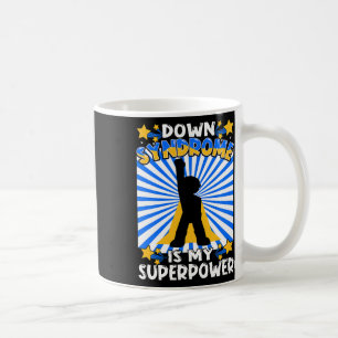 Superheld Down-Syndrom-Bewusstsein Chromosom Super Kaffeetasse