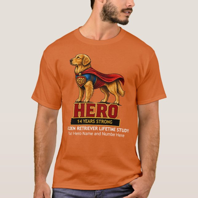 SUPERHELD dunkel     T-Shirt (Vorderseite)
