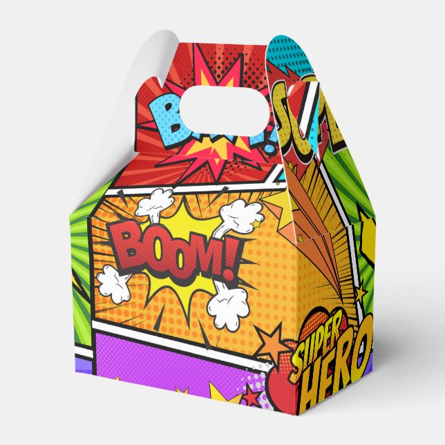 Superheld  geschenkschachtel (Vorderseite)