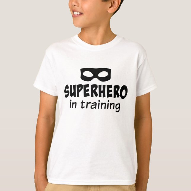 Superheld im Training T-Shirt (Vorderseite)