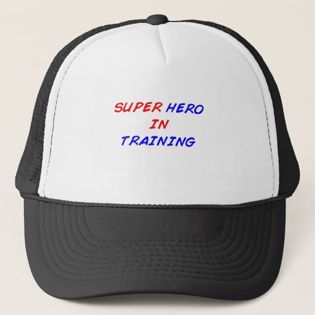 Superheld im Training Truckerkappe (Vorderseite)