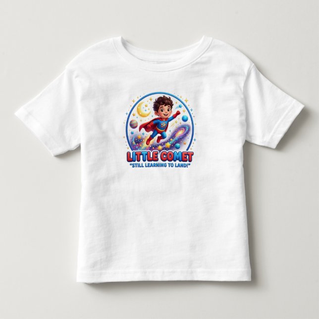 SUPERHELD KLEINKIND T-SHIRT (Vorderseite)