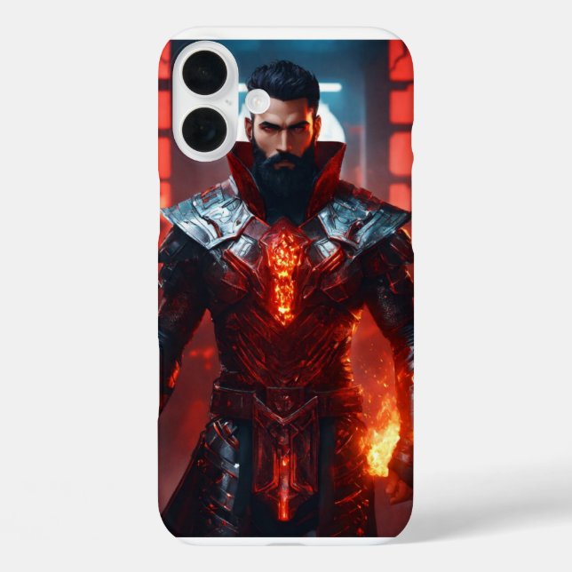 "Superheld of Light: iPhone Cover Case" (Rückseite)