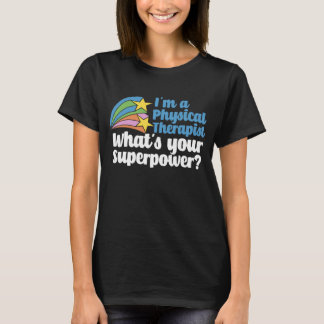 Superheld Physiotherapeut Niedlich PT Star T-Shirt