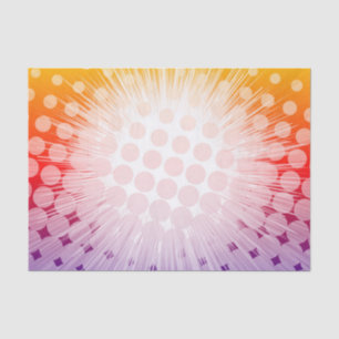 Superheld Pop Art Lila Seidenpapier