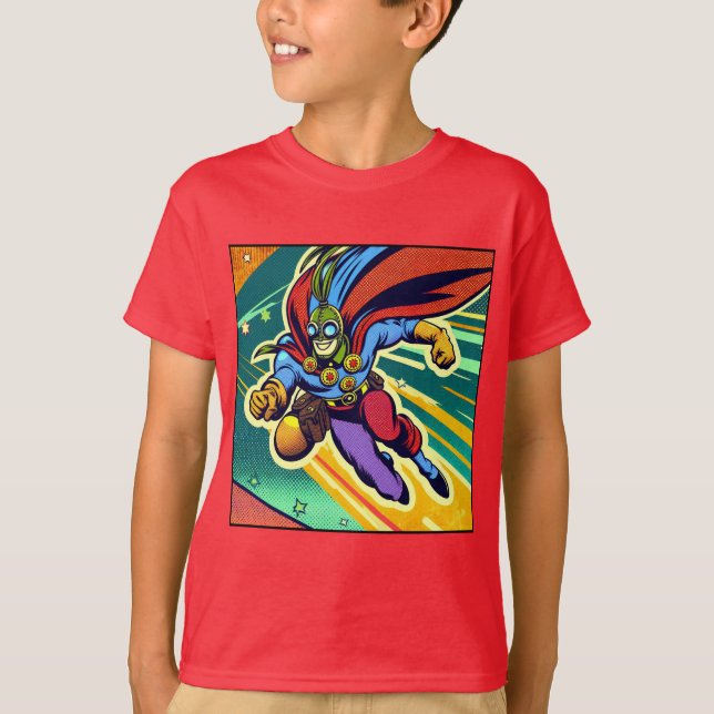 Superheld T-Shirt (Vorderseite)