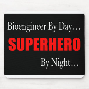 SuperheldBioengineer Mousepad