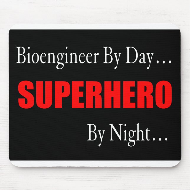 SuperheldBioengineer Mousepad (Vorne)