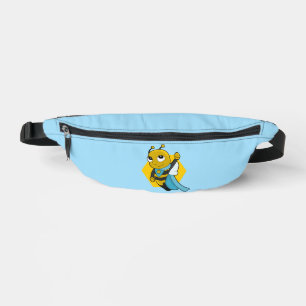 Superhelden-Bienen-Cartoon Bauchtasche
