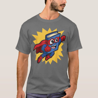 Superhelden-Buch für Kindergartenkinder, die lesen T-Shirt
