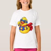 Superhelden-Gummiente Cartoon-Held