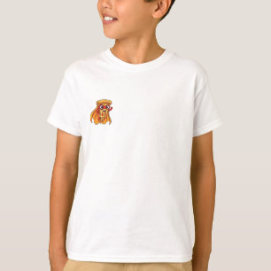 Superhelden-Pizza-Scheibe Kinder T-Shirt