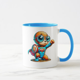 Superheldenfigur. Tasse