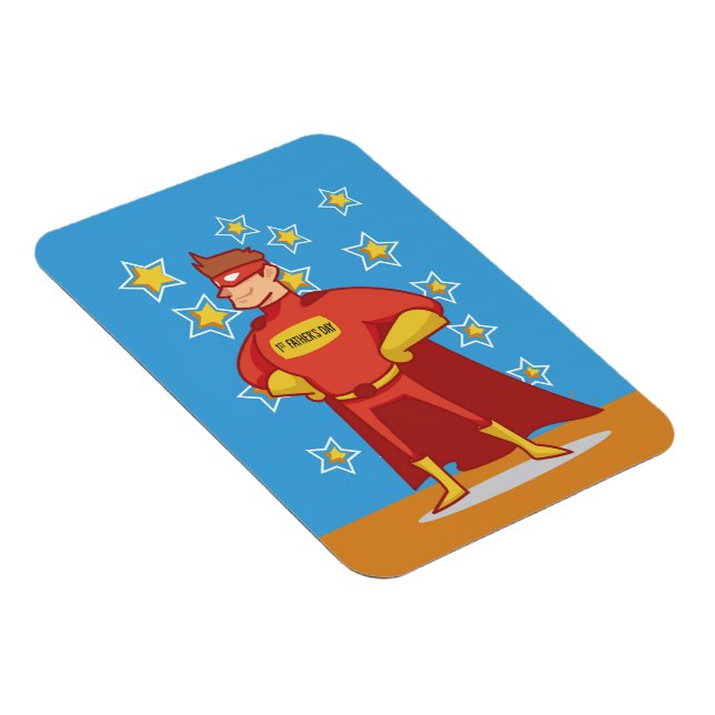 Superheldin des ersten Vaters Magnet (Rechte Seite)