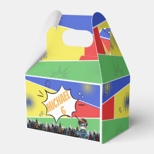 Superhero Birthday Geschenkschachtel