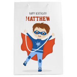 Superhero Boy Mittlere Geschenktüte