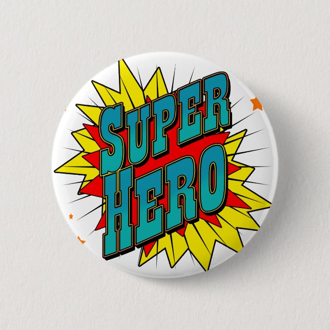 SuperHero Button (Vorderseite)