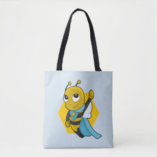 Superhero-Cartoon-Tasche