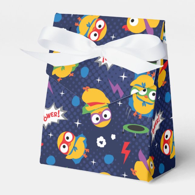 Superhero Chicken Geschenkschachtel (Vorderseite)