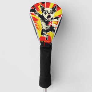 Superhero Chihuahua Dog 01 - Ignacio Richter Golf Headcover
